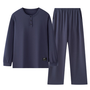 Conjunto de Pijama de Algodón Personalizado para Hombre, Diseño Propio, Impresión y Bordado, Fabricante de Ropa de Dormir ODM - Product Image 5