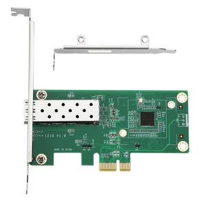 การ์ดเชื่อมต่อเครือข่ายไฟเบอร์แบบใช้สายภายนอก Lekuo I210 1G SFP+ PCIe - อะแดปเตอร์เครือข่ายออปติคอลกิกะบิตระดับองค์กร - การ์ดเชื่อมต่อเครือข่าย I210 SFP รุ่นมาตรฐาน - Product Image 1