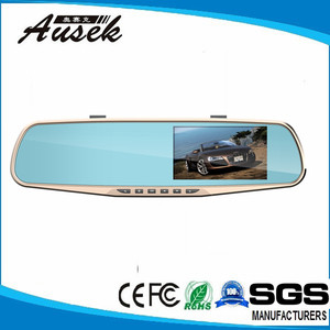 Tùy chỉnh ống kính kép gương chiếu hậu video Car <span class=keywords><strong>DVR</strong></span> Dash máy ảnh cho xe & xe - Product Image 2