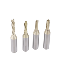 Fraise à rainurer droite personnalisée en acier au tungstène, insert en carbure monobloc, profil TCT, pour fraiseuse CNC, fraises à bois, fraise à rainurer