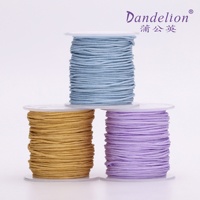 Pissenlit BF334 1.5mm 056 # ~ 111 # cordon de couleur pour bijoux cordon en Nylon accessoires pour bijoux matériau pour Bracelet et collier 111 couleurs