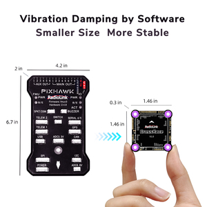 RadioLink CrossRace con OSD Integrado, Controlador de Vuelo de Carreras de 12 Canales, FPV APM Betaflight, ESC 4 en 1 para <span class=keywords><strong>DJI</strong></span> HD O3, <span class=keywords><strong>Dron</strong></span> Plug-and-Play - Product Image 3