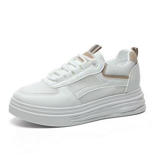 2026 Women's New Board <b>Shoes</b> for Spring Hollow <b>Inner</b> Elevated Thick <b>Sole</b> Sports <b>Shoes</b> Versatile Student and Running <b>Shoes</b> - Product Image 3