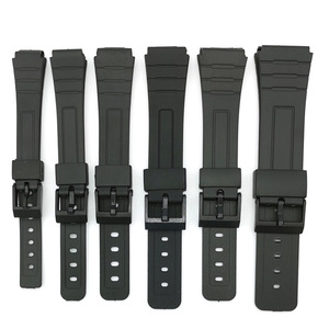 Correas de Reloj de Goma Transpirables al por Mayor de 12-22 mm para <span class=keywords><strong>Casio</strong></span> - Accesorios de Moda, Correa Económica - Product Image 3