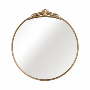 Specchio da Trucco Rotondo con Cornice, da Parete, per Camera da Letto, Bagno, Dormitorio, Corridoio - Product Image 1