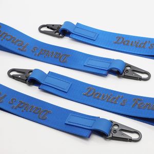 Personalized Construction Contractor Branding Gifts Wholesale Custom Logo Nylon Tactical Key Straps Lanyards - Product Image 3