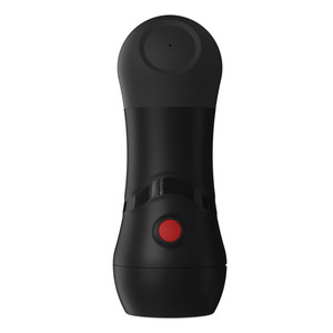Coupe de masturbation à pression positive et négative pour homme adulte, en TPE noir, avec ventouse et pince PM1050 - Product Image 2