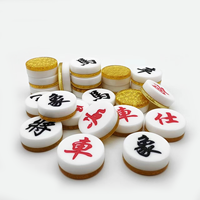 Vente en gros Acrylique Table Jeu d'échecs Pièce d'échecs chinois