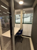 UNIBOOTH Cabine de bureau moderne, pour hôtel, salle à manger, salon, mobile, durable, profil en aluminium de précision, insonorisée, intimité garantie