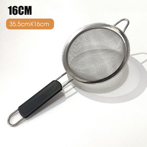 <span class=keywords><strong>Passoire</strong></span> en acier inoxydable résistante à la chaleur, à mailles fines, avec poignée isolée pour la cuisine, idéale pour les légumes et les nouilles - Product Image 5