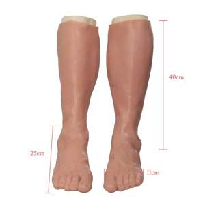 ถุงมือซิลิโคนปลอมสำหรับผู้ชายถุงมือยางแฟชั่นหนังเทียมที่คลุมมือ - Product Image 6