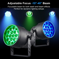 Équipement d'éclairage de scène professionnel à LED 300w, grand projecteur rotatif, DMX512, RGBW, faisceau mobile, lumières de scène de club disco, tête mobile
