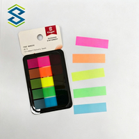 Marcadores de Libros de Papel Coloridos con Logotipo Personalizado, Resistentes al Agua, con Película PET, Etiquetas Autoadhesivas, Notas Adhesivas, Separadores para Índice, para Uso Escolar y de Oficina