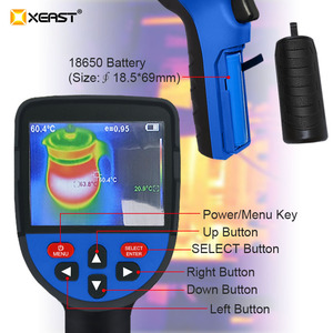 กล้องถ่ายภาพความร้อนอินฟราเรดแบบมือถือ XEAST ราคาโรงงาน OEM รุ่น XE-32 ความละเอียด 220*160 สำหรับงานอุตสาหกรรม ตรวจจับการรั่วไหลของน้ำและพลาสติก - Product Image 3