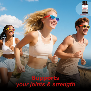 <span class=keywords><strong>Glucosamine</strong></span> Chondroïtine MSM OEM 60 Capsules |   Complément alimentaire énergétique pour adultes - Product Image 6