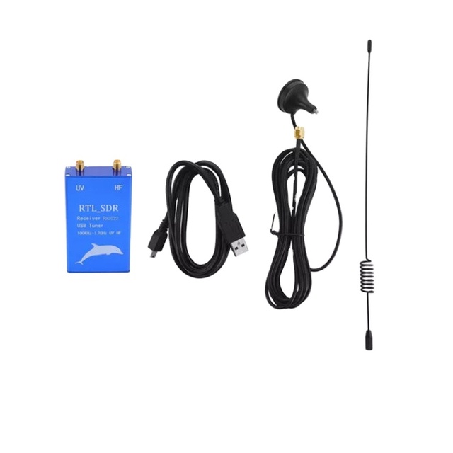 RTL.SDR USB Receiver RTL2832U+R820T2 100KHz-1.7GHz U HF UV HF