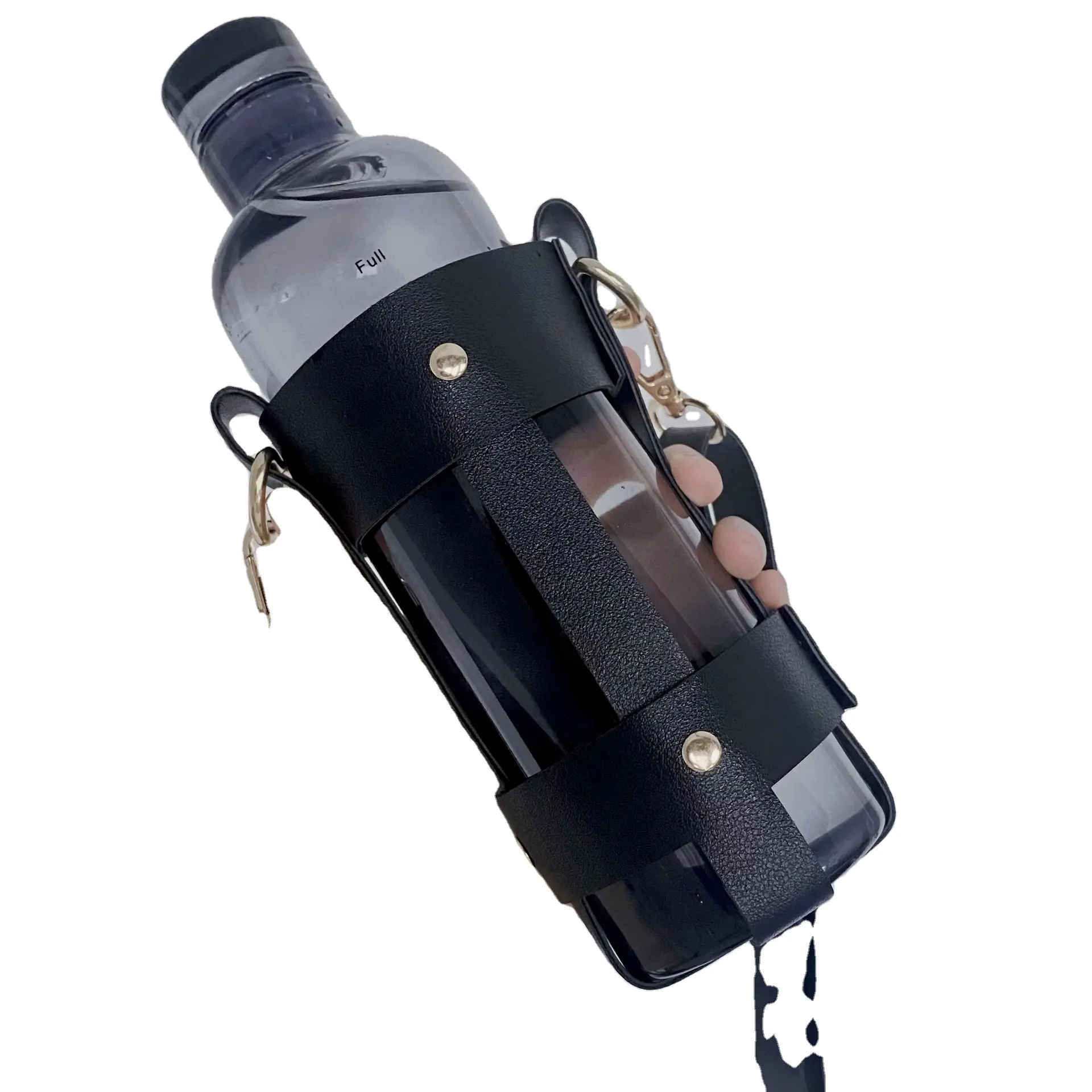 boshiho leather bottle holder water bottle pouch for outside water bottle bag