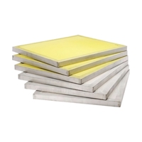Pantallas de serigrafía con marcos de aluminio de 1.4mm, 1.6mm, 2mm, 3mm con malla de alta densidad para serigrafía