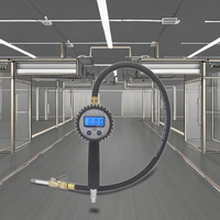 Compresseur d'air électrique ZTTOOL certifié CE avec affichage numérique LED, gonfleur de pneus, jauge à cadran en alliage d'aluminium