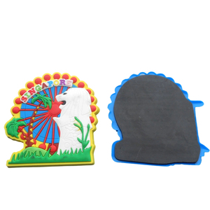 Imanes de PVC para Refrigerador de Singapur, Recuerdos de Ciudades de <span class=keywords><strong>Asia</strong></span> Oriental, Decoración de Goma Suave para Refrigerador, Regalos para Visitantes, Personalizables - Product Image 2