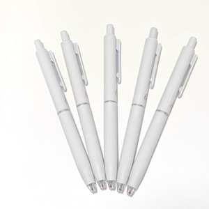 ปากกาเจลพลาสติกคลิก 0.5 <span class=keywords><strong>ม</strong></span><span class=keywords><strong>ม</strong></span>. สำหรับฝึกเขียนใน<span class=keywords><strong>ข้อสอบ</strong></span> เขียนลื่น สไตล์มินิมอล ปากกาโปรโมชั่น - Product Image 2