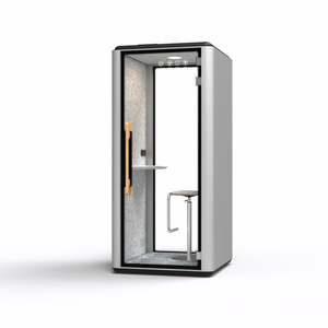 Moda ufficio grigio cabina insonorizzata cabina silenziosa casa <span class=keywords><strong>Studio</strong></span> di registrazione cabina telefonica camera insonorizzata