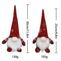 Poupée en peluche de lutin de Noël classique, décorations, jouets nains sans visage, décoration de la maison, cadeaux pour enfants - Vente en gros d'usine, matière en tissu