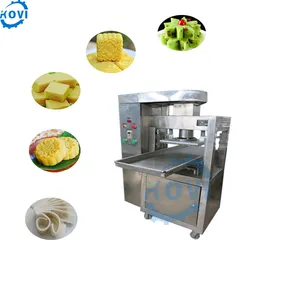 Máquina automática de bolos de grãos verdes, fabricante de bolos, bolo de soja, máquina para fazer bolo