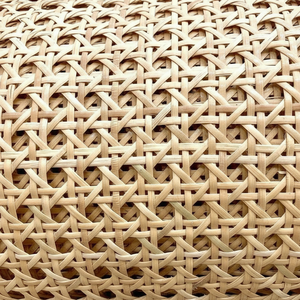 Rollo de correas de caña de mimbre Natural de 1500cm al por mayor, muebles de malla de PVC para dormitorio, muebles más cercanos, correas de mimbre de PVC - Product Image 1