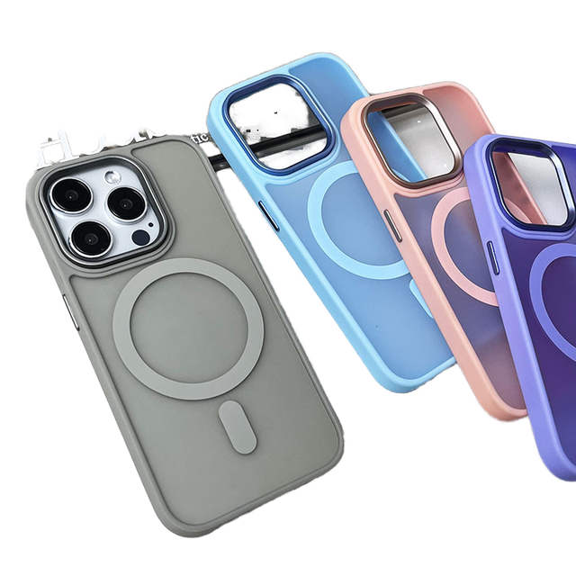 For Apple for iPhone 15/14/13 Protective Cover 16 Pro Max Gold Shield Skin Feel Matte Phone Case Large Hole 12 Mobile Phone