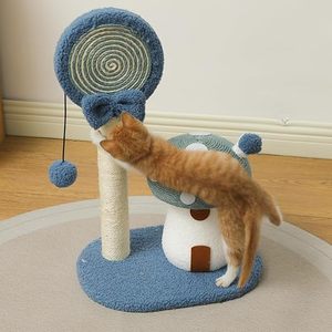 Doggie&Kittie Griffoir pour chat en forme de sucette champignon, mignon, pour chatons, jouet et mobilier - Product Image 5