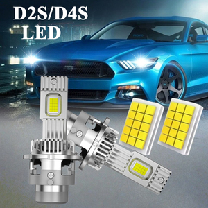 1 ชุดซุปเปอร์วิชั่น D4S <span class=keywords><strong>D2S</strong></span> 12V ยูนิเวอร์แซลฟิตเมนท์หลอดไฟแอลอีดี แคนบัส 6000K สีขาว 90W 30000LM ไฟหน้าหลอดไฟปลั๊กแอนด์เพลย์เปลี่ยนซีนอน - Product Image 6