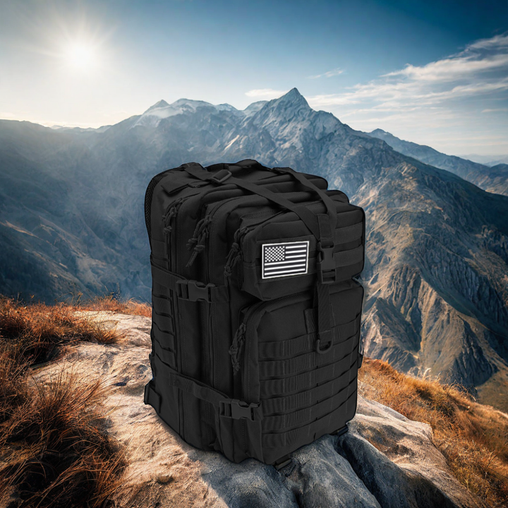 50L Tactical Backpack for Men GPS Fashionable Outdoor Travel Trekking EDC Molle Pack Waterproof Assault Bag Hunting 3P Features