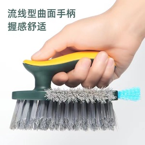 Brosse multifonction pour les fentes, poils en nylon, pour le nettoyage des sols de la salle de bain et de la cuisine - Product Image 4