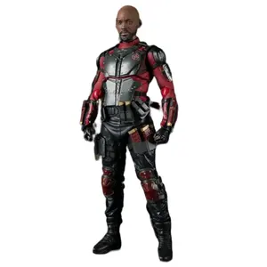 Novos produtos filme DC O Esquadrão Suicida modelo de brinquedo Deadshot Will Smith personagem estátua de PVC figuras de ação