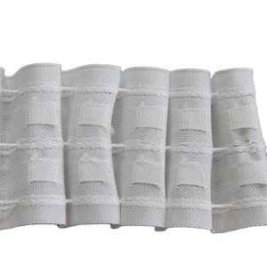 Rèm phụ kiện trang chủ trang trí Trắng polyester nylon Rèm băng để bán nhà sản xuất Trung Quốc thân thiện với môi hộp màu lái xe - Product Image 1