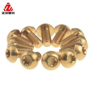 Vis à tête hexagonale en acier au carbone zingué M2-M10 Classe 4 Filetage UNC avec écrous - Product Image 1