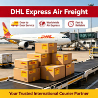 DHL Produit pas cher de Chine desservant 220 pays dans le monde Agent d'expédition internationale Fret aérien Logistique