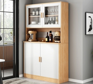 <span class=keywords><strong>Buffet</strong></span> de cuisine moderne <span class=keywords><strong>en</strong></span> bois, meuble de rangement autoportant avec tiroirs, portes et étagères pour <span class=keywords><strong>salle</strong></span> <span class=keywords><strong>à</strong></span> <span class=keywords><strong>manger</strong></span> - Product Image 4