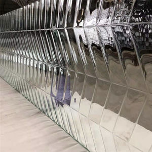 Panneau <span class=keywords><strong>en</strong></span> verre trempé décoratif à motif de fissures de glace, fusionné à chaud, pour mur de fond de télévision, salon, décoration intérieure - Product Image 6