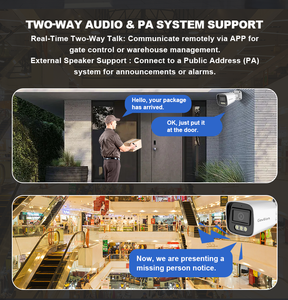 Sistem Kamera Keamanan IP NVR POE 4CH 4MP 5MP 8MP Baru 2025 Kit Kamera CCTV Full HD dengan Visi Malam - Product Image 5