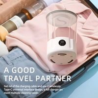 Portable Rechargeable 2L 2400mah Compact Nettoie en profondeur Mini Machine à laver Portable sans fil pour sous-vêtements et bonneterie