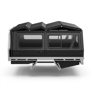 <span class=keywords><strong>Tente</strong></span> <span class=keywords><strong>de</strong></span> <span class=keywords><strong>toit</strong></span> pliable 4 portes pour camionnette, auvent <span class=keywords><strong>de</strong></span> <span class=keywords><strong>toit</strong></span> en alliage d'aluminium, accessoire <span class=keywords><strong>de</strong></span> camping pour cabine <span class=keywords><strong>de</strong></span> pick-up 4x4 - Product Image 3