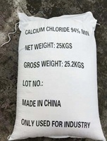 Chlorure de Calcium Anhydre de Qualité Alimentaire Industrielle 94% CaCl2 CAS 10043-52-4 Dessiccant et Dégivreur