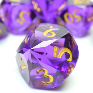 Ensemble <span class=keywords><strong>de</strong></span> dés DND <span class=keywords><strong>de</strong></span> qualité supérieure pour jeux <span class=keywords><strong>de</strong></span> <span class=keywords><strong>société</strong></span>, dés en résine polyédriques prismatiques 7 pièces pour jeux <span class=keywords><strong>de</strong></span> rôle, dés en résine <span class=keywords><strong>de</strong></span> cristal K9 à bords tranchants - Product Image 4