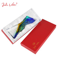 Trophée en cristal sablé avec gravure, forme élégante, haute qualité, glaçure colorée spéciale, souvenir cadeau, aile de vol