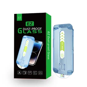 Full Cover Gehard Glas Screen Protector Installatie Kit Voor Iphone 13 14 15 Pro Max Gehard Glas Privacy Screen Protector