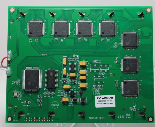 WG320240C0-TFH-TZ Graphic Dot matrix Module LCD Display Screen