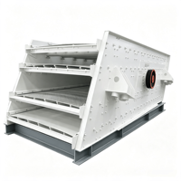 Crible vibrant 4YK1860, capacité 65-586 t/h, alimentation 400 mm, machine de criblage vibrant à 4 étages pour installation de criblage de roches en carrière