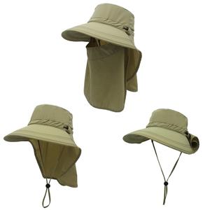 Sombrero de Pesca, Gorra de Béisbol de Secado Rápido con Protección para Cara y Cuello, Sombrero de Ala Ancha con Protección Solar - Product Image 3